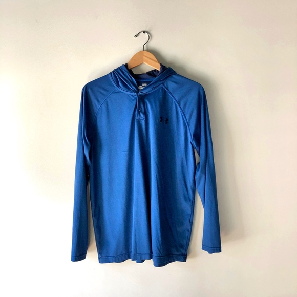 ua men's tech popover hoodie